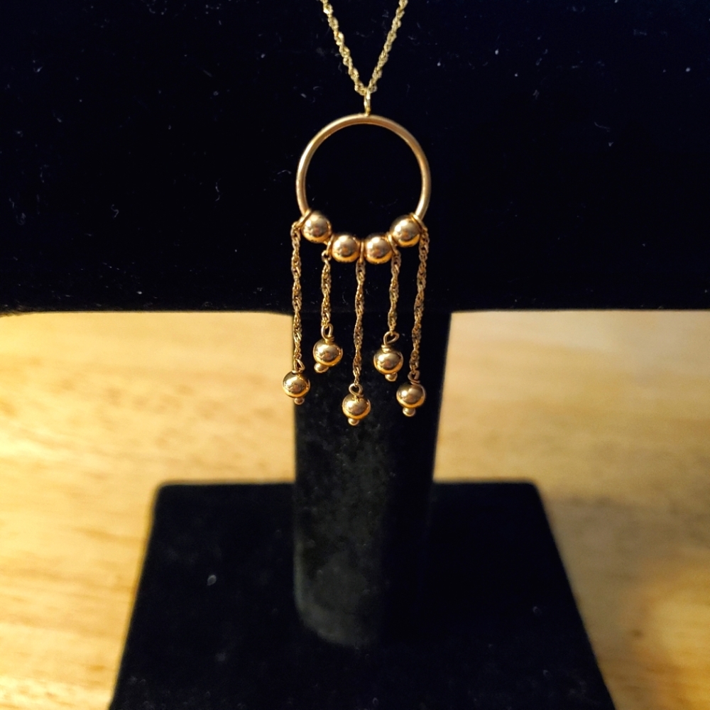 10k solid gold necklace